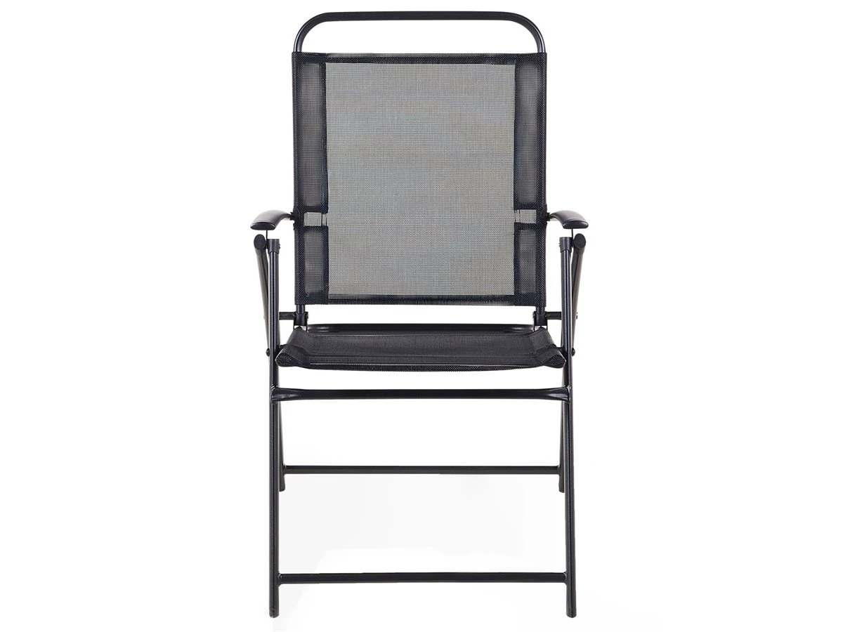 Conjunto De Jardín En Acero Negro Con 6 Sillas LIVO 10 Conjunto De Jardín En Acero Negro Con 6 Sillas LIVO - Imagen 10