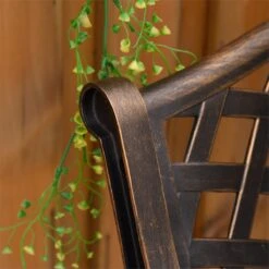 Outsunny Banco De Jardín De 2 Plazas De Aluminio Fundido Banco De Exterior Estilo Vintage Para Terraza Balcón Patio Carga 240 Kg 103x62x83 Cm Bronce -Jardin Decoración Shop 01b881668e538ff70216e10dd2034b60409544e7 f051df0047bd41938c5ff4a5279452cf