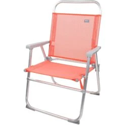 Silla Plegable Alta Aluminio Coral Aktive