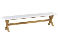 Conjunto De Mesa Con 2 Bancos, Blanco/madera Clara OLBIA 13 Conjunto De Mesa Con 2 Bancos, Blanco/madera Clara OLBIA -Jardin Decoración Shop 080681d281ed031ebbdb59c8155704c4859f4bb1 ac5133ba30b9467289e4349b4d9a52cc