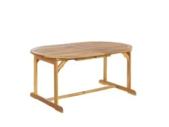 Mesa De Jardín Extensible De Madera De Acacia Clara 160/220 X 100 Cm MAUI -Jardin Decoración Shop 08dc7aa72429303f7cd352a2eed9708cfa91506f 04568ca061d2481d985ddfa8d95dacdf