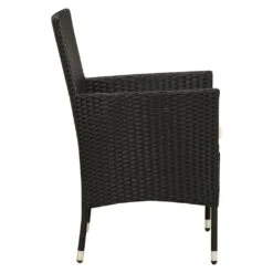 Juego De Comedor De Jardín 5 Piezas Con Cojines Ratán PE Negro VidaXL -Jardin Decoración Shop 0cabeb98e6ff3a78c74b27939451f91c1450fdd3 039f34fe5bfb469189561509669f23a2