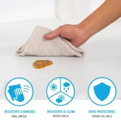 Mesa Rectangular Plegable Blanco LIFETIME 245 X 76 X 74 Cm -Jardin Decoración Shop 0f5c7f9c5e0f38e6230766c3816add7036c405ab 20ed6e570580404e849a316b4f9f28c0