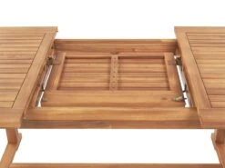 Mesa De Jardín Extensible De Madera De Acacia Clara 160/220 X 90 Cm JAVA -Jardin Decoración Shop 126e016b020581d89228c754ed64d14eec2e71a5 99390cf6b1d244e0965eb477e7d13dae