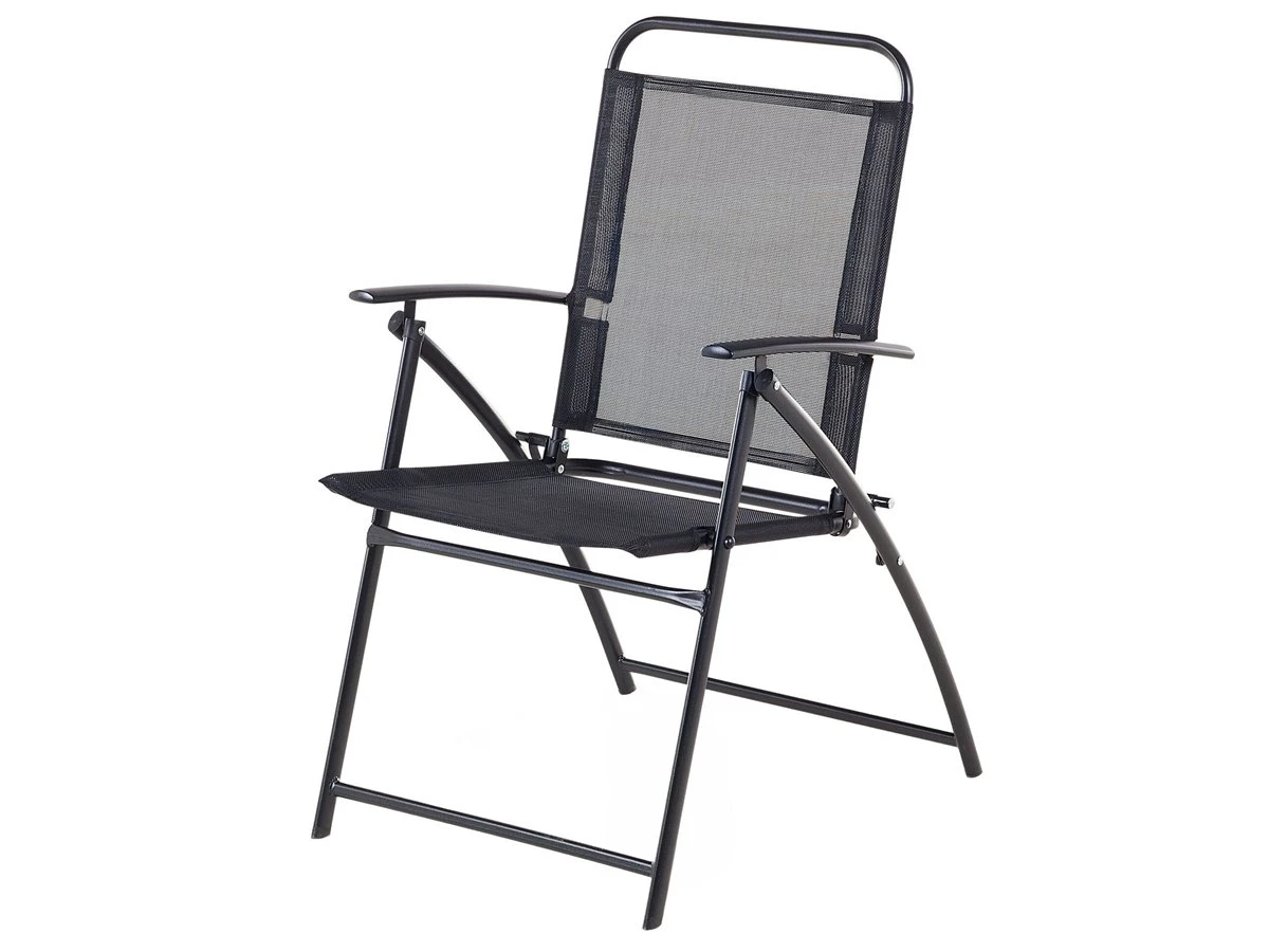 Conjunto De Jardín En Acero Negro Con 6 Sillas LIVO 9 Conjunto De Jardín En Acero Negro Con 6 Sillas LIVO - Imagen 9