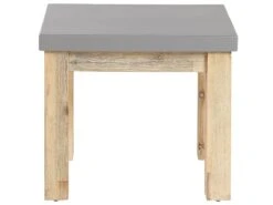 Conjunto De Jardín Mesa Y 6 Taburetes De Cemento Reforzado Gris OSTUNI -Jardin Decoración Shop 192979b3399d43627a9883fc60c54f1cf6d860aa a576149c2f4642f8a83fd8d4e7c42e7f