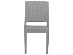 Conjunto De 4 Sillas De Jardín Gris Claro FOSSANO -Jardin Decoración Shop 193cc54ce8931e9fdfd9217c857f246627404191 b4696dee34e642ef8c08683404b64117