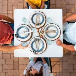 Mesa Cuadrada Plegable Blanco LIFETIME 94x94x74 Cm -Jardin Decoración Shop 25eff0470a091798aed247b04eaef319bdd59d64 95e79f5f134d4fb0801609db627e7a3e