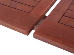 Mesa De Jardín De Madera De Acacia Oscura/rojo Oscuro 160/220 X 90 Cm TOSCANA -Jardin Decoración Shop 28997c808f9c0e0a4897ea0c8e2df87e3a5aafed 0453877ac1e64934a689c25cc270a12c