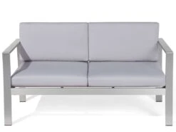 Banco De Jardín 2 Plazas De Metal Gris Claro SALERNO 16 Banco De Jardín 2 Plazas De Metal Gris Claro SALERNO -Jardin Decoración Shop 29071cb1b8c352ee61ec23a6b5001fd72b1e8ed6 ee3e830695234408baa3953f95312dd8