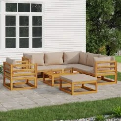 Set Muebles De Jardín 8 Pzasy Cojines VidaXL 8 Set Muebles De Jardín 8 Pzasy Cojines VidaXL -Jardin Decoración Shop 29752f87a103c4afdd49d13a0553ef0991b6aed5 32629a40299c4f7795ff2740c8461777