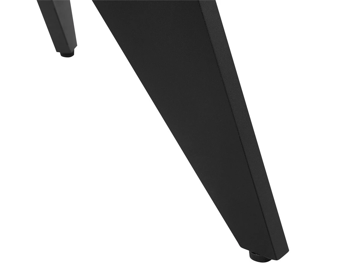 Mesa De Jardín De Metal Negro ⌀ 110 Cm OLMETTO 6 Mesa De Jardín De Metal Negro ⌀ 110 Cm OLMETTO - Imagen 6