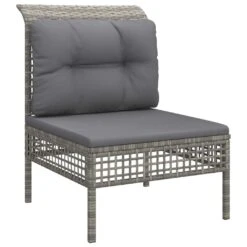 Set De Muebles De Jardín 5 Pzas Y Cojines Ratán Sintético Gris VidaXL -Jardin Decoración Shop 3e34f9709f2a2cdda484c77c0c4bc43b81c4685a 57ec0bd91aac4b5ca51808b852511161