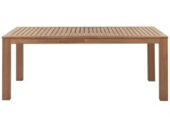 Mesa De Comedor De Madera De Eucalipto Clara 190 X 105 Cm MONSANO -Jardin Decoración Shop 3f87c91b9b7c5f30aaab6e653c906bb3713978b2 ceb1ff1b45024eefbde44e1a135b6903