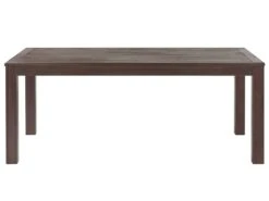 Mesa De Comedor De Madera De Eucalipto Oscura 180 X 100 Cm TUSCANIA -Jardin Decoración Shop 498ee1645fbae84bb2dbab6af0d27adbe40aab68 c199cf0bab334a50803af0bac71c03ec