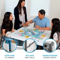 Mesa Cuadrada Plegable Blanco 94x94x74 Cm LIFETIME -Jardin Decoración Shop 49b8ed8576ffb600536e6af179738ff73d9f48e9 01831141d5c14600bd8e34c8ab3e71b7