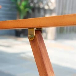 Outsunny Conjunto De Jardín De Madera Plegable 5 Piezas Set De 1 Mesa 120x70x72 Cm Y 4 Sillas 60x55x91 Cm Muebles De Comedor Para Terraza Balcón Exterior Teca -Jardin Decoración Shop 4e46a9eeb1afe134adb94ef973def86a8158e05e 966a3d2463dd42b18f407bce6b455144