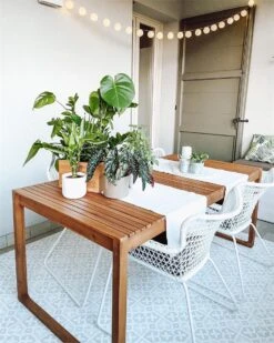 Mesa De Comedor De Madera De Acacia Clara 180 X 90 Cm SASSARI -Jardin Decoración Shop 51020ed3542b8909fe00ce4ccac460a76f19c456 faf6595267b341379c554cc55d3a3917