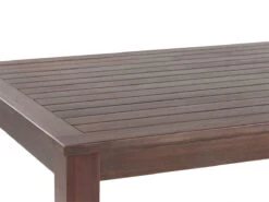 Mesa De Comedor De Madera De Eucalipto Oscura 180 X 100 Cm TUSCANIA -Jardin Decoración Shop 51074d44be7ceb9d6c554911fe3a1aadf89e6300 e510b4e5a8b44b128d5fde4a25fb0dde