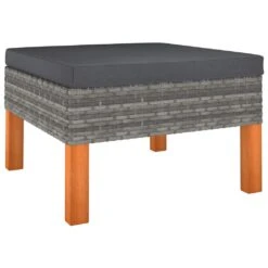 Set De Muebles De Jardín 6 Pzas Y Cojines Ratán Sintético Gris VidaXL -Jardin Decoración Shop 5108b574a7ca7df209dc674dd6d76b54e1b19604 ce6267775ed84a1eb970d68292d964f6