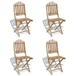 Juego De Comedor De Jardín Plegable 5 Piezas De Bambú VidaXL -Jardin Decoración Shop 52be635070961de423b48daac016df3afffa28d4 feb9b10faa1246a2b449271bf0e3bae4