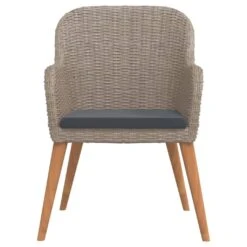 Juego De Comedor Para Jardín 7 Piezas Con Cojines Marrón VidaXL -Jardin Decoración Shop 52c4942c0f2ee1deb6e23c7d37a19e93c6140a0d bcd6333c319d4449900c84720470deaa