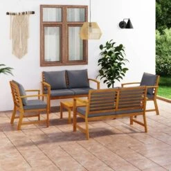 Muebles De Jardín 5 Pzas Cojines Madera Maciza De Acacia VidaXL 8 Muebles De Jardín 5 Pzas Cojines Madera Maciza De Acacia VidaXL -Jardin Decoración Shop 5b9a927d4d47d86d9a13b51de928dfe2e4e07149 301e565dedaa4166ada012196a8bbba2