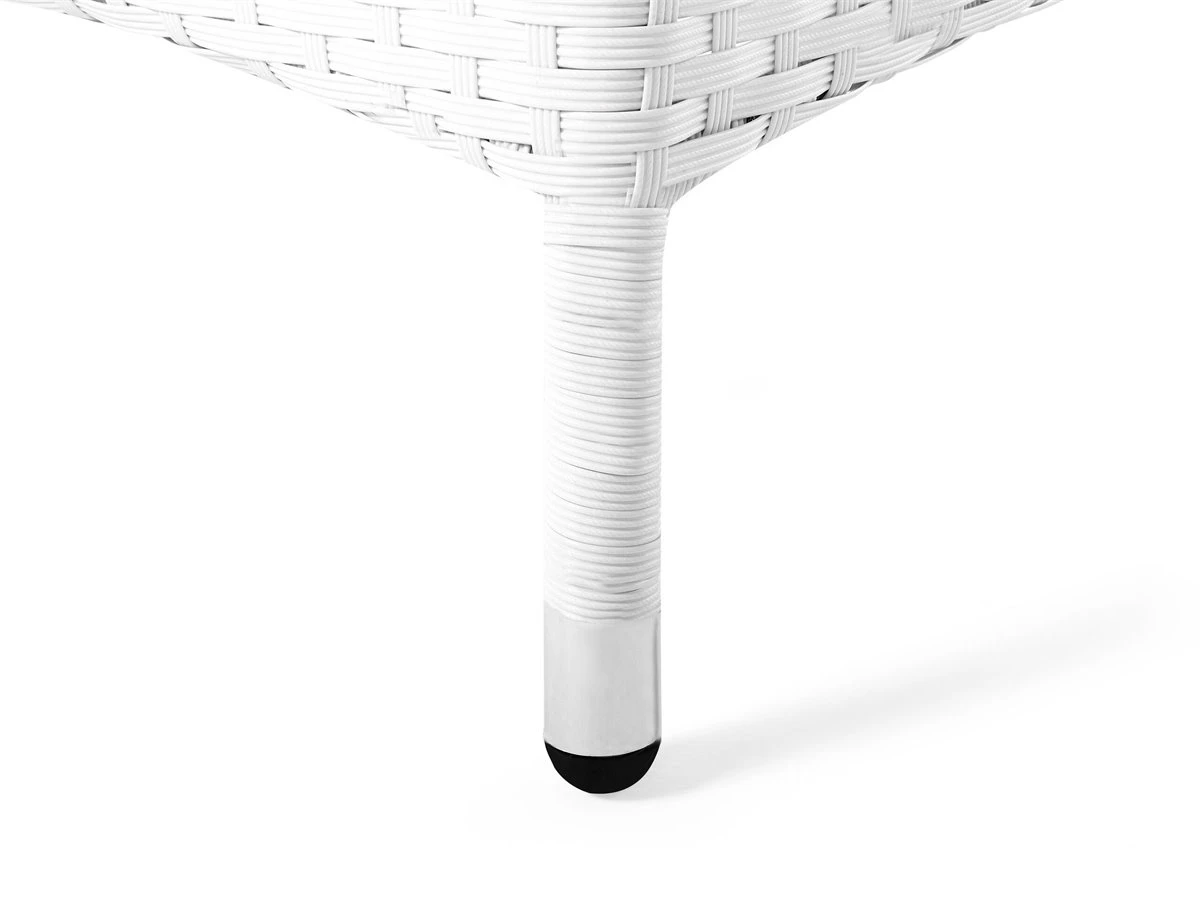 Conjunto De Jardín 8 Plazas De Ratán Blanco/gris ITALY 6 Conjunto De Jardín 8 Plazas De Ratán Blanco/gris ITALY - Imagen 6