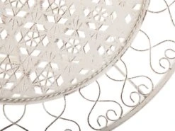 Mesa De Jardín De Metal Beige Claro ø 70 Cm TRIESTE -Jardin Decoración Shop 631387ff520774ce83209b9e9e41f86a5eadc8b4 c51eb1235bd84b318c91144ebdfa65c4