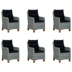 Juego De Comedor De Jardín 7 Piezas Gris Claro VidaXL -Jardin Decoración Shop 67b8e14def0a1ca66de7ed5e6395a43eccb5a9d8 53f4dace8f1e4e4eb06a7f8452a9d5de