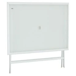 Outsunny Mesa De Jardín De Metal Plegable Mesa De Camping Rectangular De Vidrio Templado Con Agujero Para Sombrilla Para Picnic Terraza Balcón 110x70x70 Cm Blanco 13 Outsunny Mesa De Jardín De Metal Plegable Mesa De Camping Rectangular De Vidrio Templado Con Agujero Para Sombrilla Para Picnic Terraza Balcón 110x70x70 Cm Blanco -Jardin Decoración Shop 6d844e493bcd7af6f2f6d9fe73b3391018b41ed6 4a84390fbca3421db01f1543a742b9b5