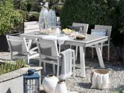 Conjunto De 4 Sillas De Jardín Gris PERETA -Jardin Decoración Shop 7bf61f91b7111be34f710862271d421397007ecd 1d62819b4e0d4ad7b4f7a46875468152