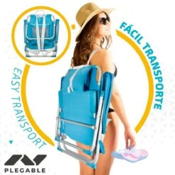 Silla Plegable Con Reposacabezas Aktive 49 X 80 X 58 Cm Azul (2 Unidades) 9 Silla Plegable Con Reposacabezas Aktive 49 X 80 X 58 Cm Azul (2 Unidades) -Jardin Decoración Shop 7cbd814be2935120691c6970980fe9e195f9c03d 5a07c47659564a5ca25d3d41a4ee9253