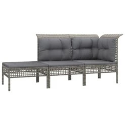 Set De Muebles De Jardín 13 Pzas Y Cojines Ratán Sintético Gris VidaXL -Jardin Decoración Shop 7e56de48aca6a8f22604bd2e6c4820d0a4f5a76c f7c16c34eb2d494b85210203355dece6