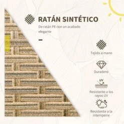 Outsunny Conjunto Mesa Y 2 Sillas De Jardín De Ratán 3 Piezas Juego De Muebles De Mimbre Con 2 Cojines Acolchados Y Marco De Acero Para Terraza Balcón 46x46x48 Cm Y 59x71x80 Cm Marrón 12 Outsunny Conjunto Mesa Y 2 Sillas De Jardín De Ratán 3 Piezas Juego De Muebles De Mimbre Con 2 Cojines Acolchados Y Marco De Acero Para Terraza Balcón 46x46x48 Cm Y 59x71x80 Cm Marrón -Jardin Decoración Shop 7e713459c7b8a1d36823a2b63e9b833a376c87a6 4b7b5aa31a264904af8e5a6f7d80182c