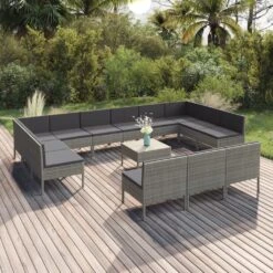 Set De Muebles De Jardín 14 Pzas Y Cojines Ratán Sintético Gris VidaXL 8 Set De Muebles De Jardín 14 Pzas Y Cojines Ratán Sintético Gris VidaXL -Jardin Decoración Shop 7ebdcc69e7bd6c110584b29c80da68c65efd79d8 367560d081c148e69fff01343cd3d0e5