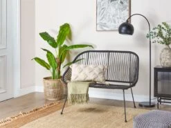 Banco De Jardín 2 Plazas De Ratán Negro ACAPULCO 11 Banco De Jardín 2 Plazas De Ratán Negro ACAPULCO -Jardin Decoración Shop 7f046e23121cc107115785ce82c0b8889aae36fe fd1b2e49b2784719b238ea0634c0741b