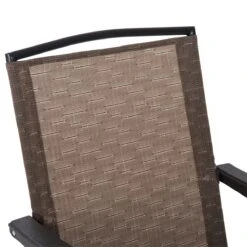 Outsunny Conjunto Mesa Y 2 Sillas Muebles Para Jardín Exterior Patio Terraza Silla Plegable Respaldo Reclinable A 4 Niveles Texteline Marco Acero Marrón -Jardin Decoración Shop 81893ccc31a88f784827682df61971aba626cb4a 0e1a8434b4864f82aa4f02e889c7aa51