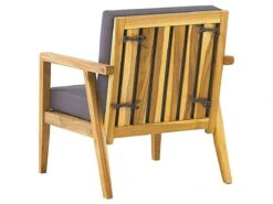 Conjunto De Jardín 4 Plazas Con Mesa De Madera De Acacia Clara/gris Oscuro PALLANO 20 Conjunto De Jardín 4 Plazas Con Mesa De Madera De Acacia Clara/gris Oscuro PALLANO -Jardin Decoración Shop 81c6e698add0bfd4a220c0dd2adff2c5802d0ad9 c5203a142f0748d3b006e2a2e4eab293