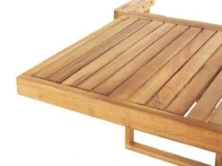 Mesa De Jardín De Madera De Acacia Clara 60 X 40 Cm UDINE -Jardin Decoración Shop 82c9ff5f016e356783ff987e4dd5d50f0636d4f4 277b94202cbb4a5cb5cebc14826bd52a