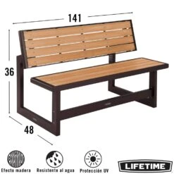 Banco Convertible En Mesa Color Madera LIFETIME -Jardin Decoración Shop 8353748b12d9ed842163275a1ae02b5f904d7743 0eb660cb04be4f178dc9b520546c6f2a