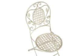 Conjunto De 4 Sillas De Balcón Blanco Crema BIVIO -Jardin Decoración Shop 888c0bee22c9a92a8b5b37115c917683e1b9de42 b6ad97d1ef314b2c9da9ef36b03c9e7e