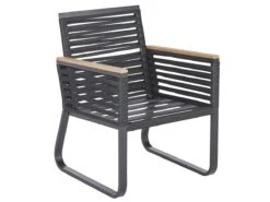 Conjunto De 2 Sillas De Jardín De Metal Negro/madera Clara CANETTO 16 Conjunto De 2 Sillas De Jardín De Metal Negro/madera Clara CANETTO -Jardin Decoración Shop 8d0a9a04fd276aee8fcae1ad5f32f3756718c6df fdabcf70badc4b4291f79e2242c966fe