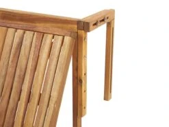 Mesa De Jardín De Madera De Acacia Clara 60 X 40 Cm UDINE -Jardin Decoración Shop 8d784f766456eb396f33a5d20a0b49ff7ca6d86d b9be1e5eb47a49488f5eefe672153bf2