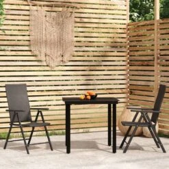Juego De Comedor De Jardín 3 Piezas Negro VidaXL -Jardin Decoración Shop 8e953b9abebda607602ae2230998bc27ff7ab402 0e805b63e43f40448252b950a1d527bd