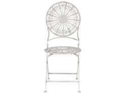 Conjunto De 2 Sillas De Balcón De Metal Blanco Crema SCAFA 12 Conjunto De 2 Sillas De Balcón De Metal Blanco Crema SCAFA -Jardin Decoración Shop 989d62675911f141ee6dbb87680baf2c98eab46b 24a0df0c369e41c480779ca943d22ad8