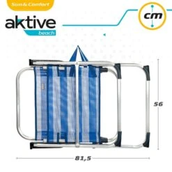 Silla Plegable Fija Aluminio Aktive Beach - Marinera -Jardin Decoración Shop 9b04f89d6a61960670a2833993793fa39e55cbb1 431fa5eae30e4d75a1b16144e3f438a3