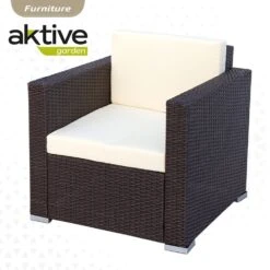 Conjunto Muebles Terraza Sillones, Sofá Y Mesita Ratán Aktive -Jardin Decoración Shop 9b73a6fc0489d39f8dd98c34a12887549bd1f35f 0ed10d51583643feb32ef3cc70b2cc3d