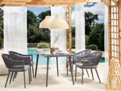 Conjunto De 2 Sillas De Jardín Gris MILETO -Jardin Decoración Shop 9bee7cde21645298b9b8f1990bb7ece3d5698801 3abe5ef5300142df9aa102274a67016a