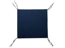 Silla De Jardín De Madera Blanca Con Cojín Azul Oscuro BALTIC -Jardin Decoración Shop 9c9dd2d9ae9710f936b3a4e562acd0a407bd86b1 63a6401b67634b13b402b191aafdebde